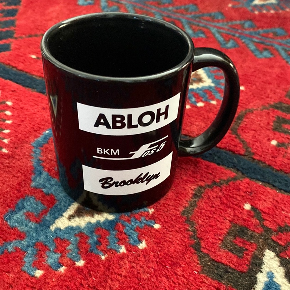 ABLOH BROOKLYN MUSEUM MUG OFF WHITE “FIGURES OF SPEECH”